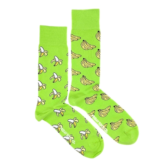 Men’s Socks | Bananas | Fun Socks - Picture 2 of 2